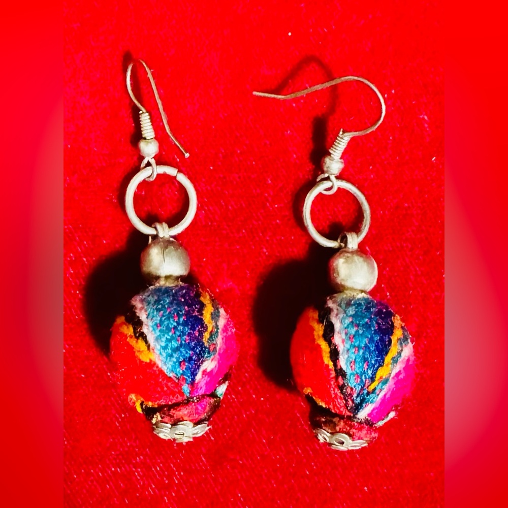 Colorful Peruvian Hook Earrings